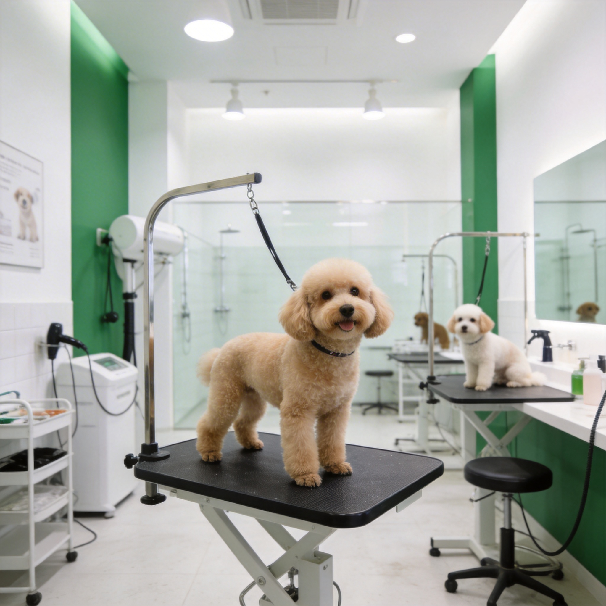 春天宠物美容师培训学校前台大厅