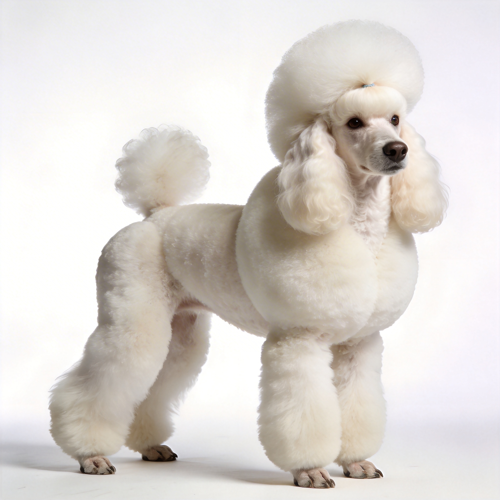 春天宠物美容师培训学校学员作品-宠物美容造型案例